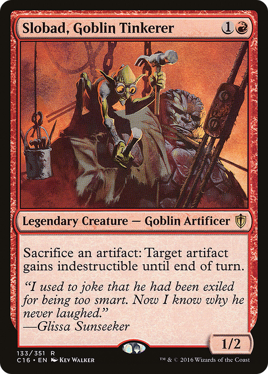 Slobad, Goblin Tinkerer (C16-133)