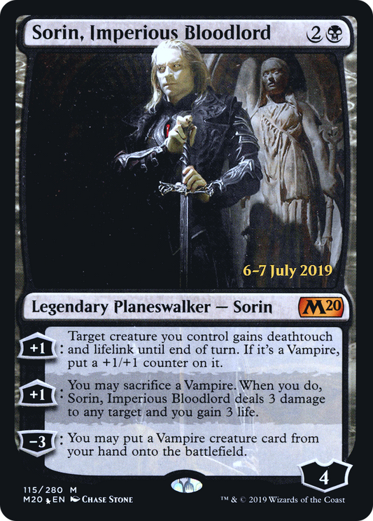 Sorin, Imperious Bloodlord (PRE-115S) (Foil)