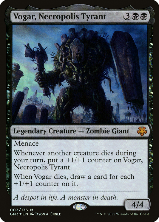 Vogar, Necropolis Tyrant (GN3-003) (Foil)