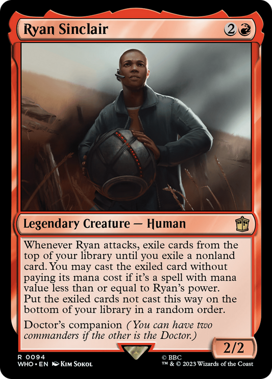 Ryan Sinclair (WHO-094) (Foil)