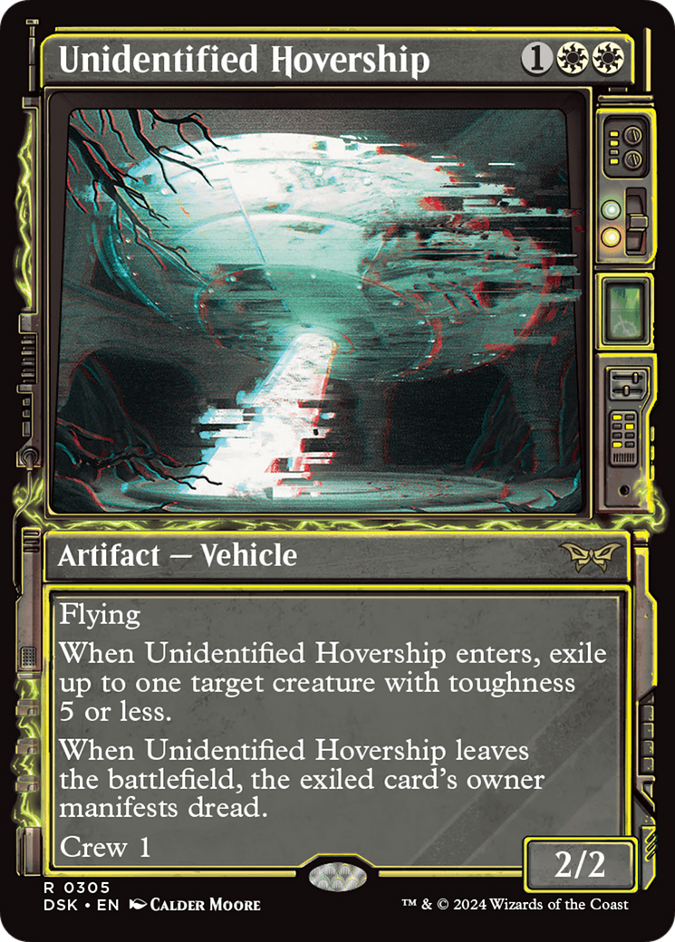 Unidentified Hovership (DSK-305) (Showcase)