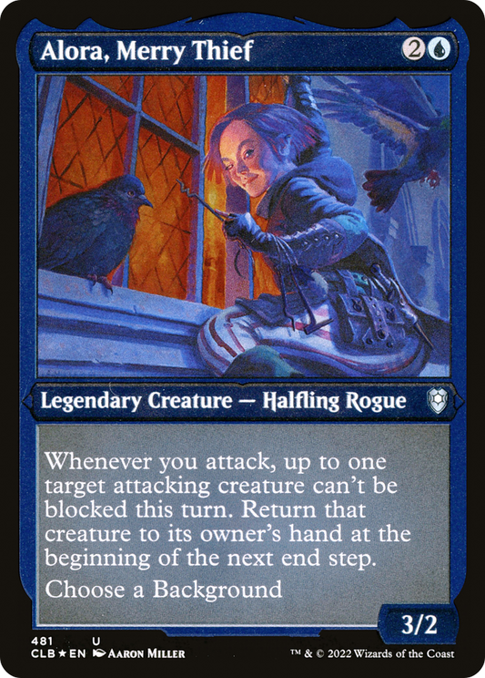 Alora, Merry Thief (CLB-481) (Etched Foil)