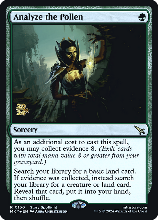 Analyze the Pollen (PRE-150S) (Foil)