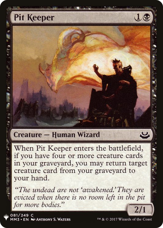 Pit Keeper (LIST-MM3-81)