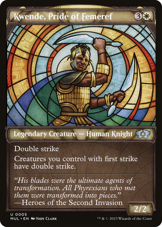 Kwende, Pride of Femeref (MUL-005) (Showcase)
