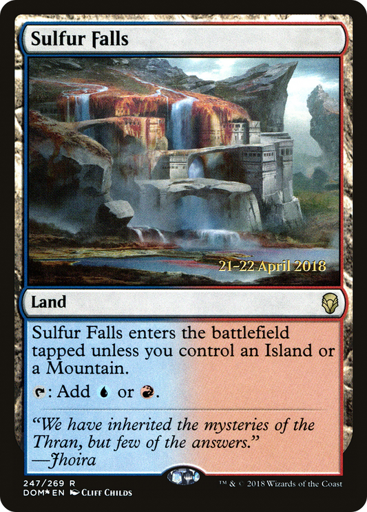 Sulfur Falls (PRE-247S) (Foil)