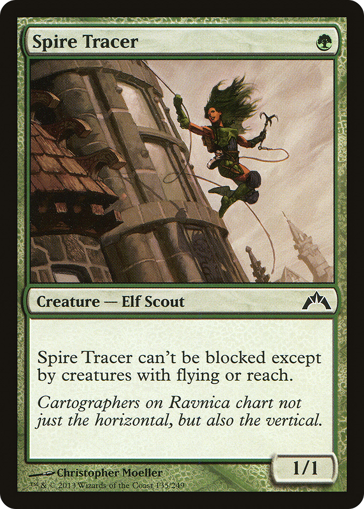 Spire Tracer (GTC-135) (Foil)