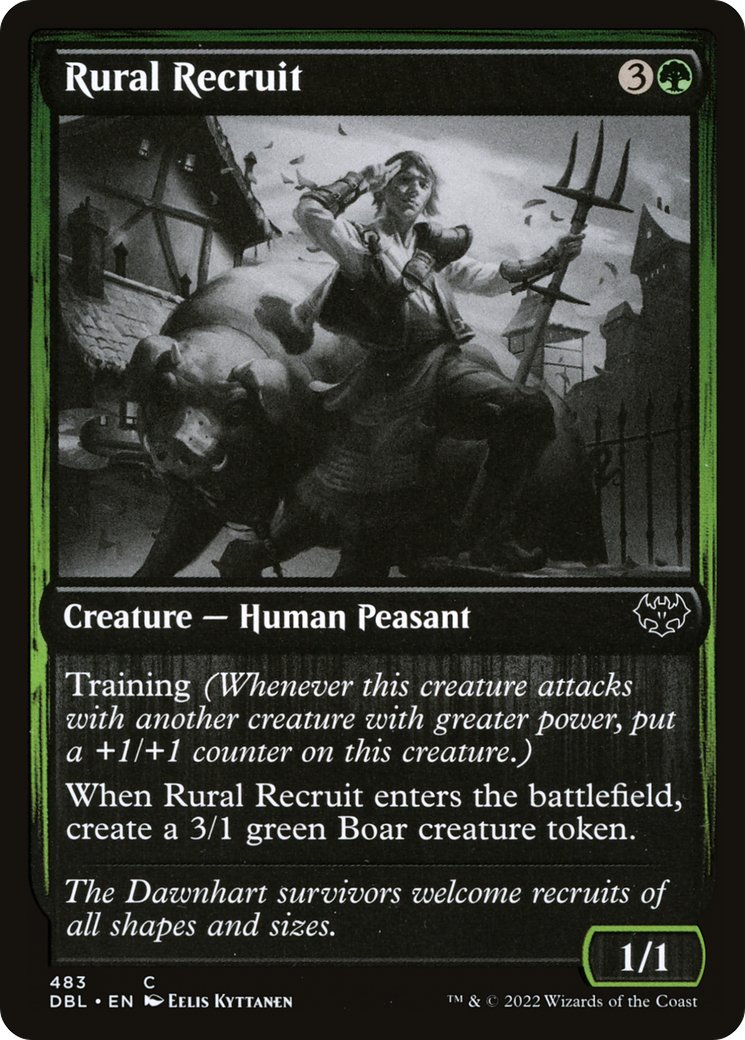 Rural Recruit (DBL-483) (Foil)