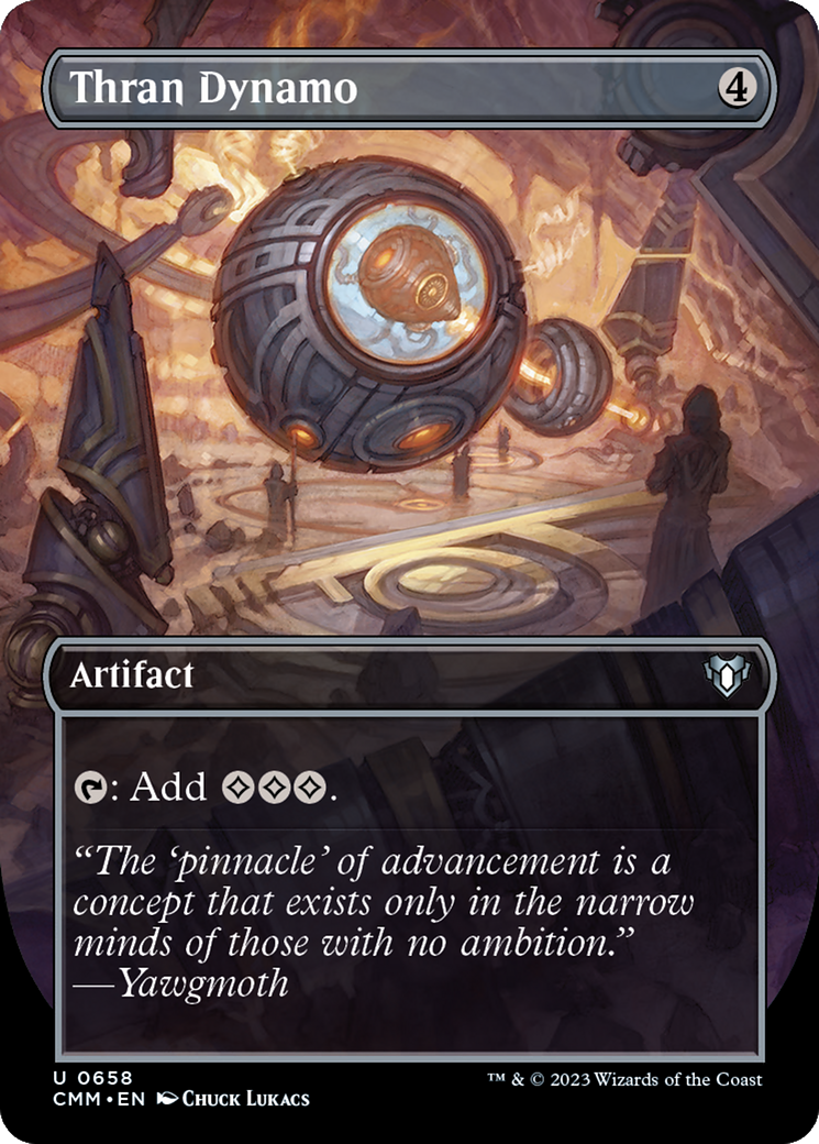 Thran Dynamo (CMM-658) (Borderless) (Foil)