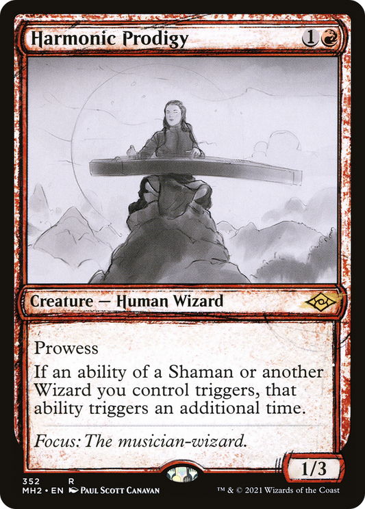 Harmonic Prodigy (MH2-352) (Showcase) (Foil)