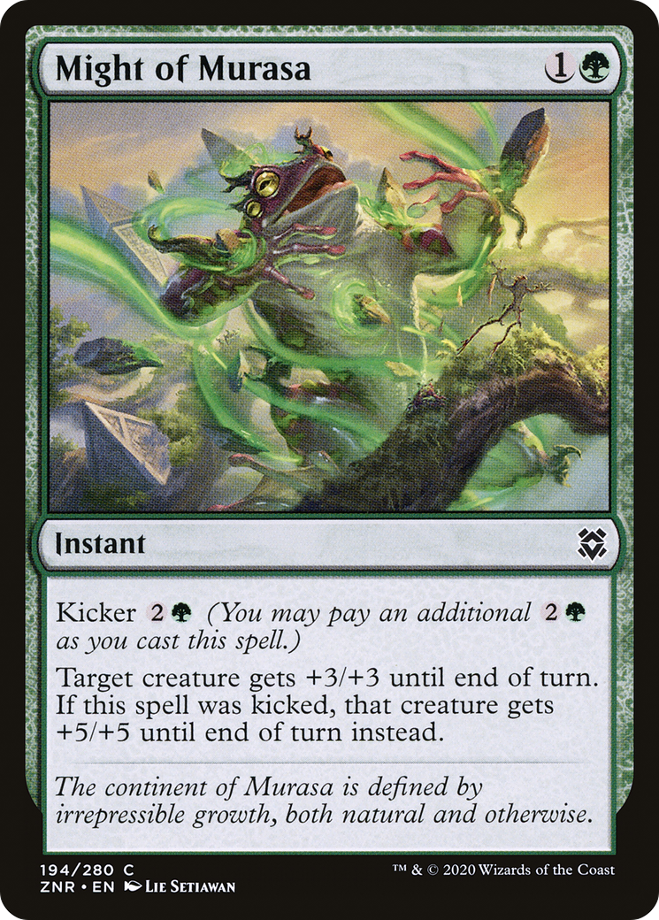 Might of Murasa (ZNR-194) (Foil)