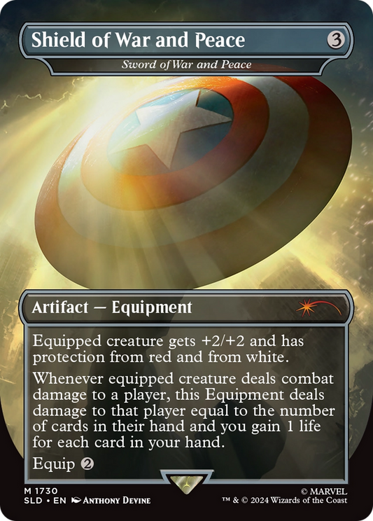 Shield of War and Peace / Sword of War and Peace (SLD-1730) (Borderless)