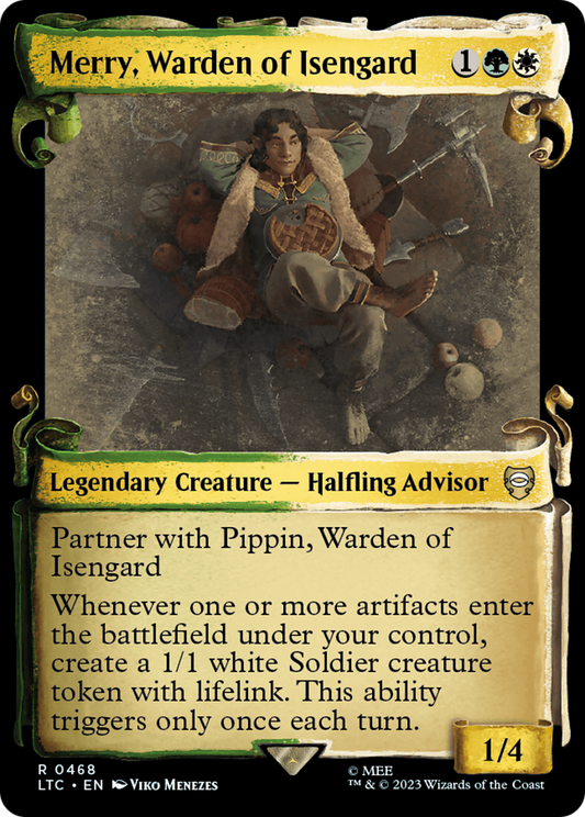 Merry, Warden of Isengard (LTC-468) (Showcase) (Scroll)
