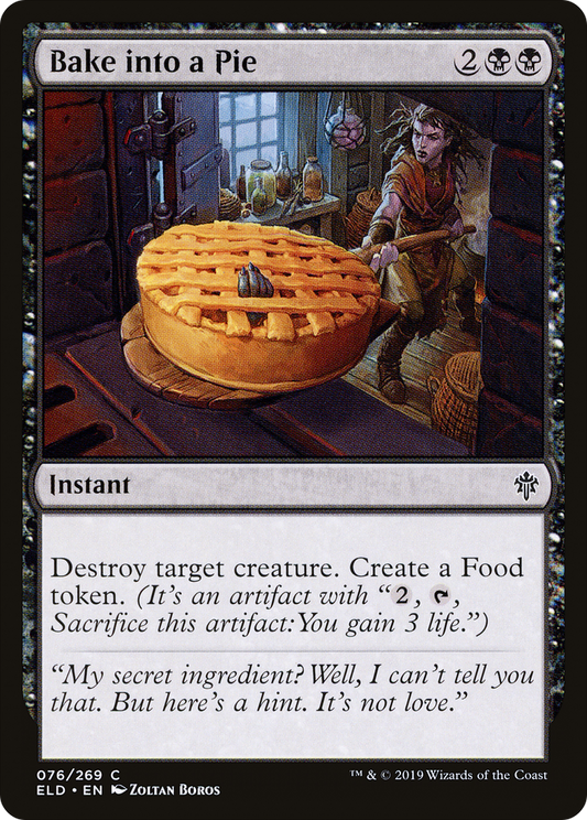 Bake into a Pie (ELD-076) (Foil)