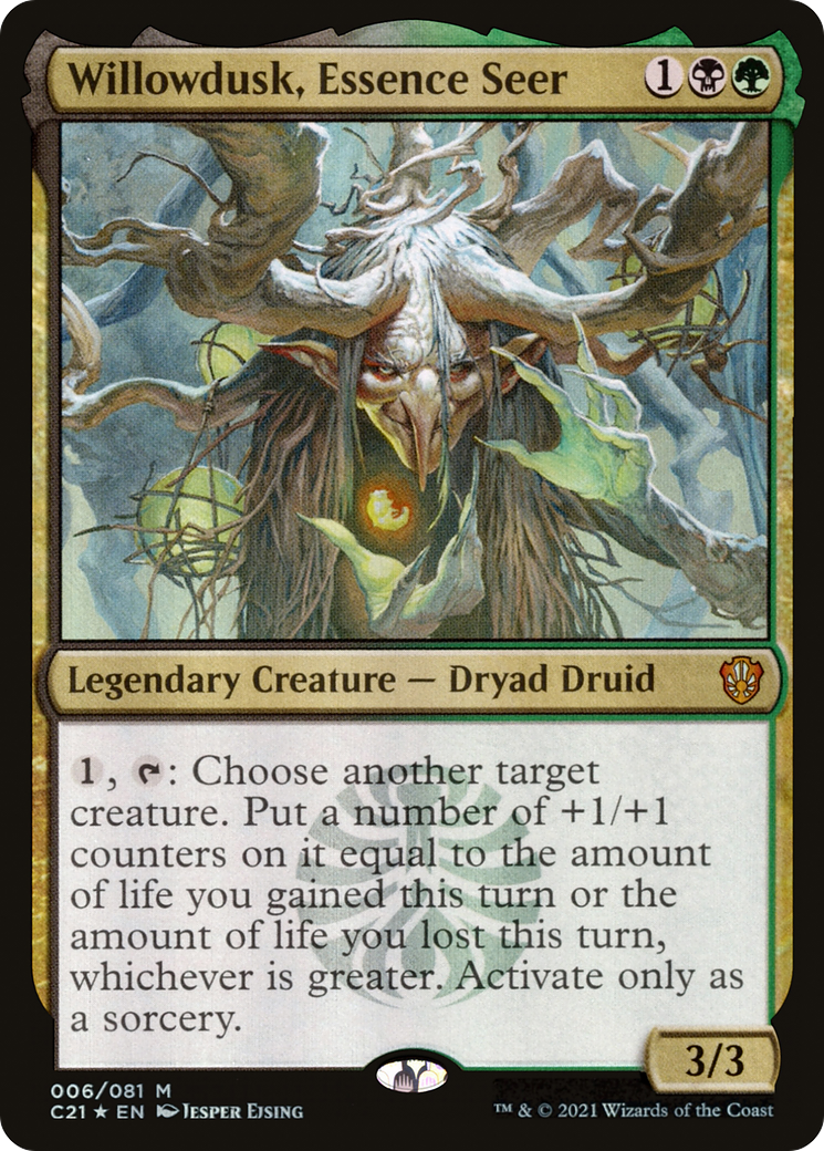 Willowdusk, Essence Seer (C21-006) (Foil)