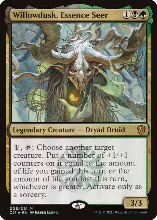 Willowdusk, Essence Seer (C21-006) (Foil)