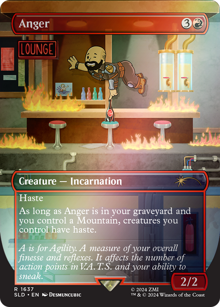 Anger (SLD-1637★) (Borderless) (Foil)