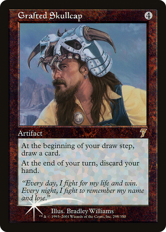 Grafted Skullcap (7ED-298★) (Foil)