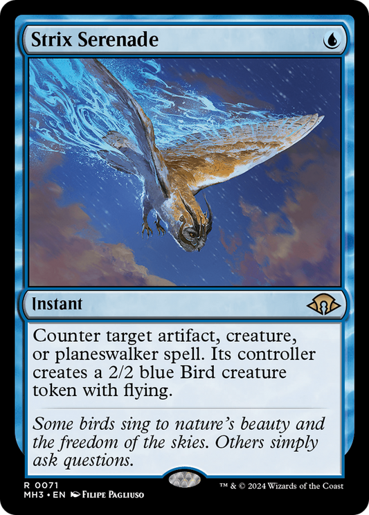 Strix Serenade (MH3-071) (Foil)