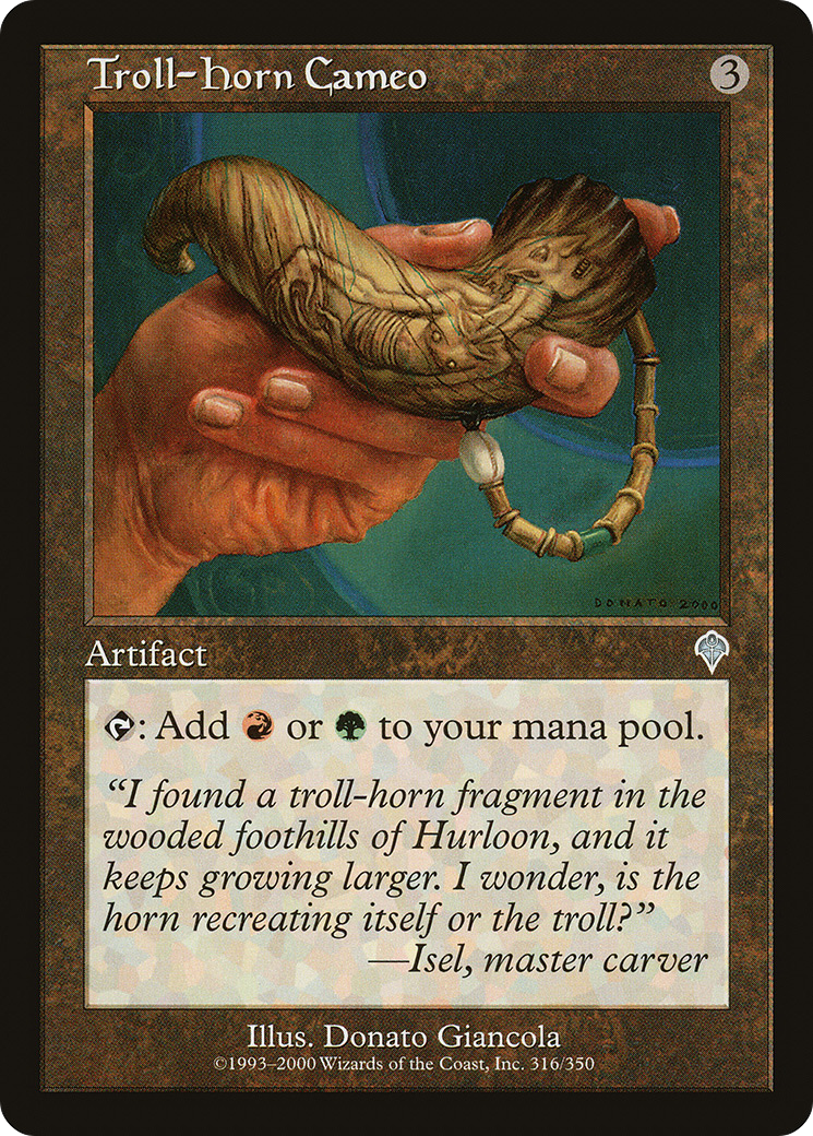 Troll-Horn Cameo (INV-316)