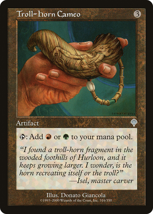 Troll-Horn Cameo (INV-316) (Foil)