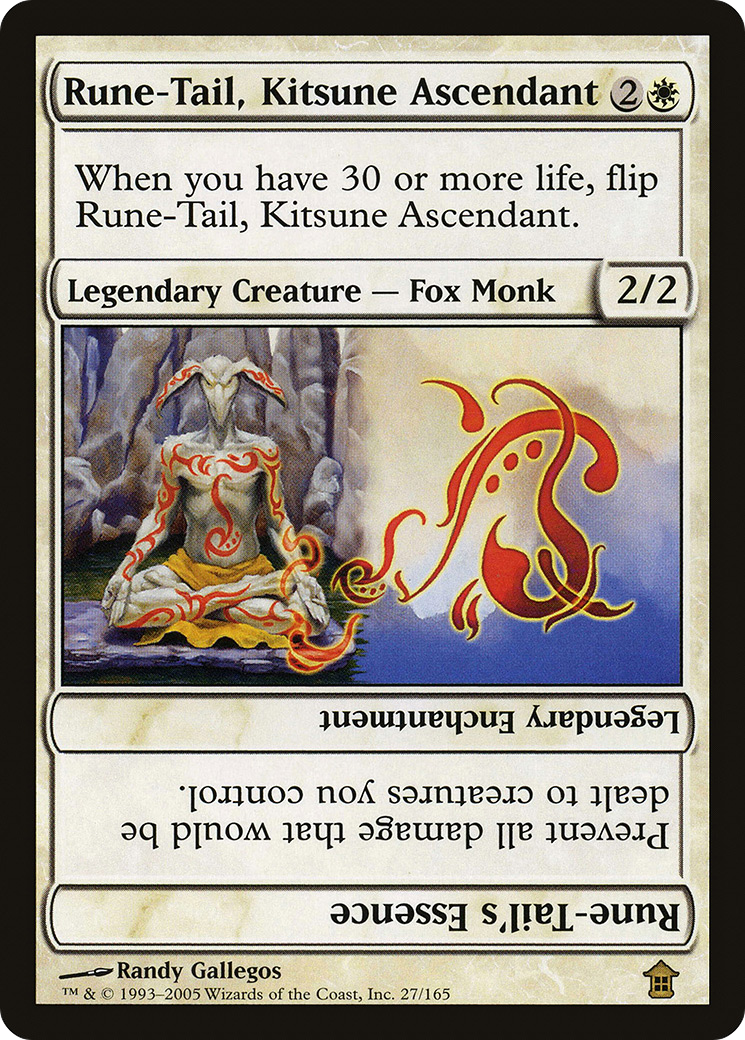 Rune-Tail, Kitsune Ascendant // Rune-Tail's Essence (SOK-027)