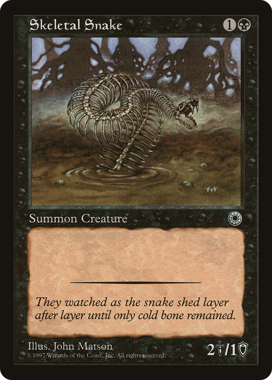 Skeletal Snake (POR-111)