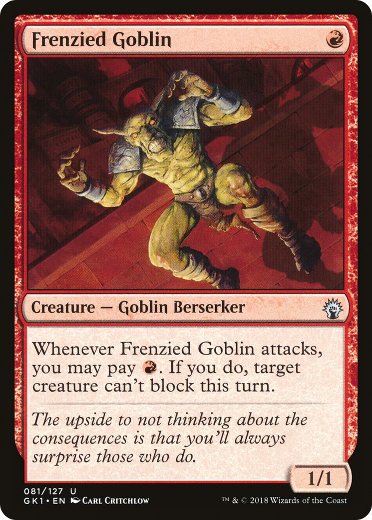 Frenzied Goblin (GR1-081)
