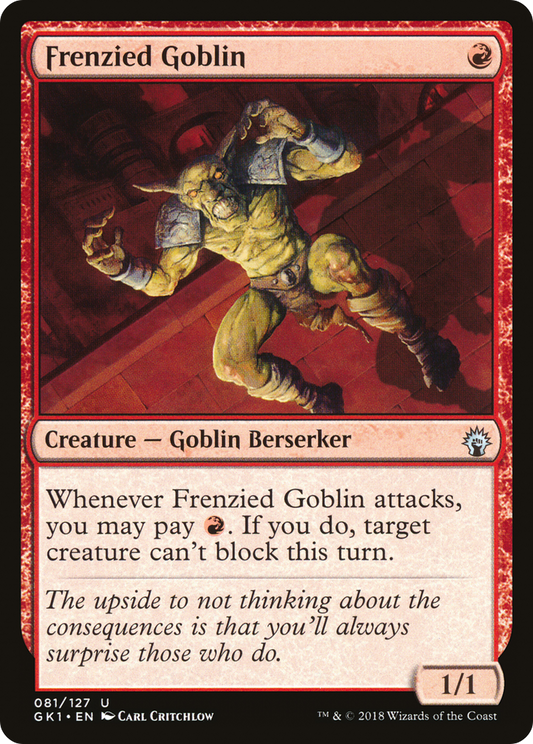 Frenzied Goblin (GR1-081)