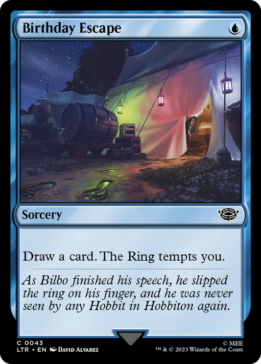 Birthday Escape (LTR-043) (Foil)