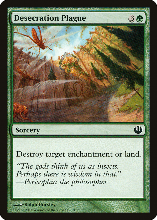 Desecration Plague (JOU-120) (Foil)