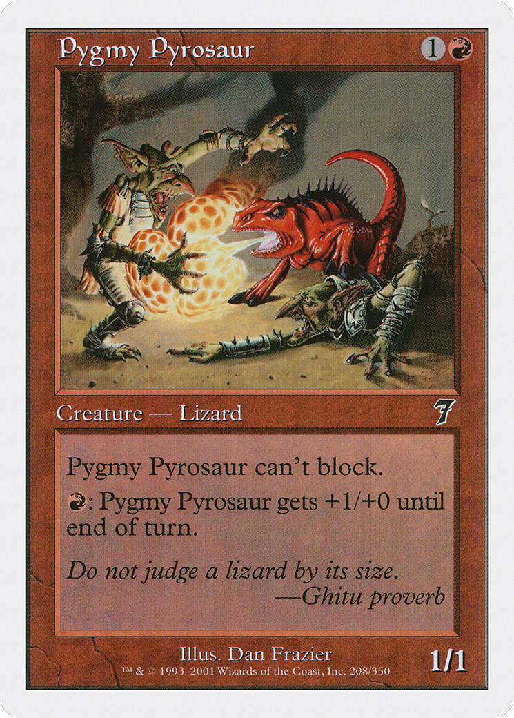 Pygmy Pyrosaur (7ED-208)