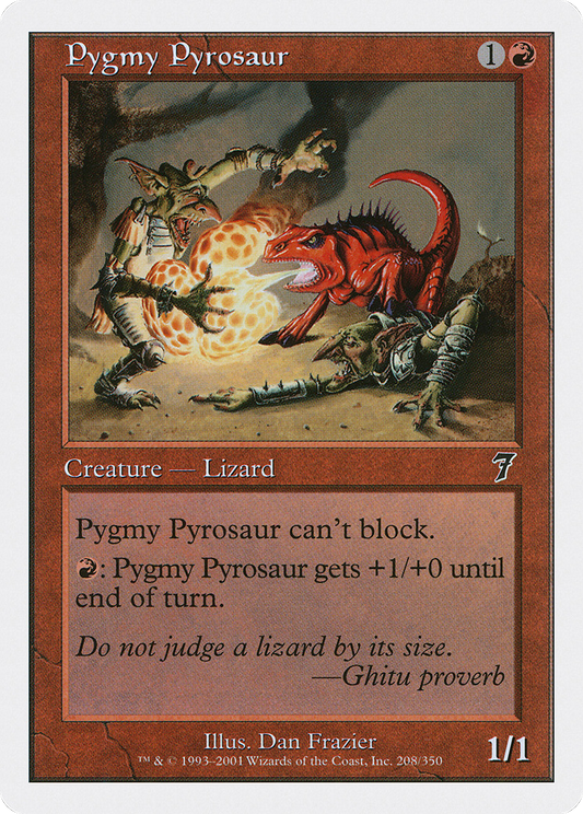 Pygmy Pyrosaur (7ED-208)