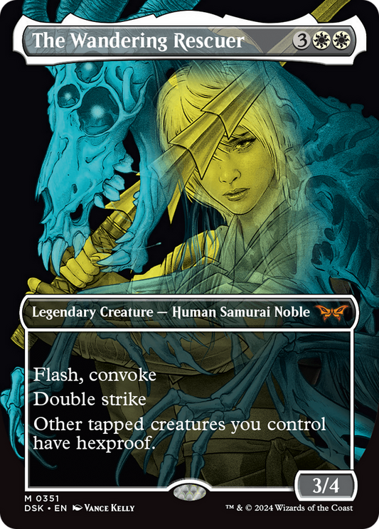 The Wandering Rescuer (DSK-351) (Borderless) (Foil)