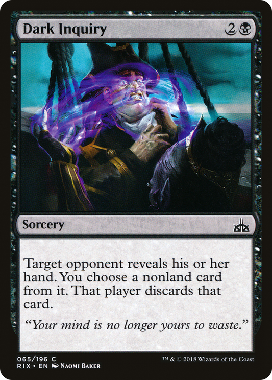 Dark Inquiry (RIX-065)