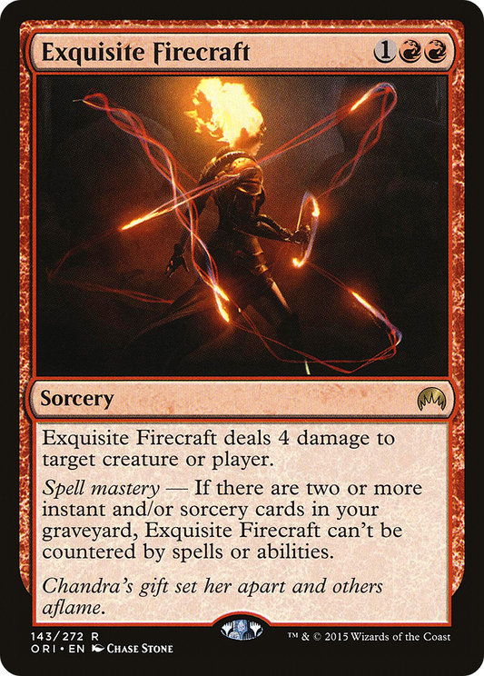 Exquisite Firecraft (ORI-143) (Foil)