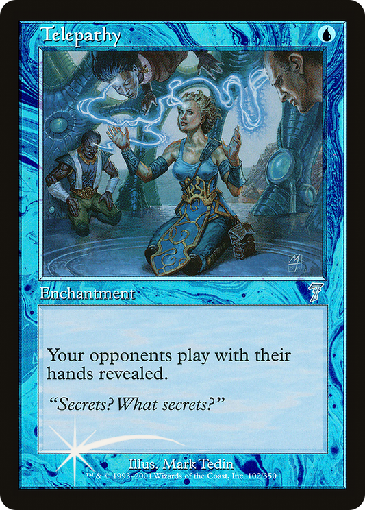 Telepathy (7ED-102★) (Foil)
