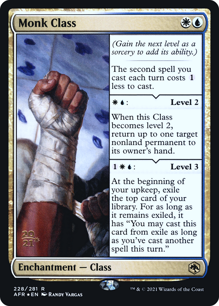 Monk Class (PRE-228S) (Foil)