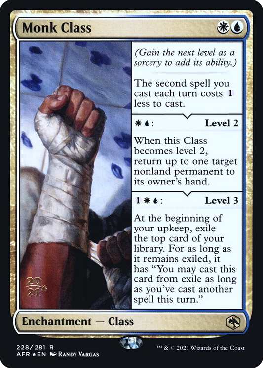 Monk Class (PRE-228S) (Foil)