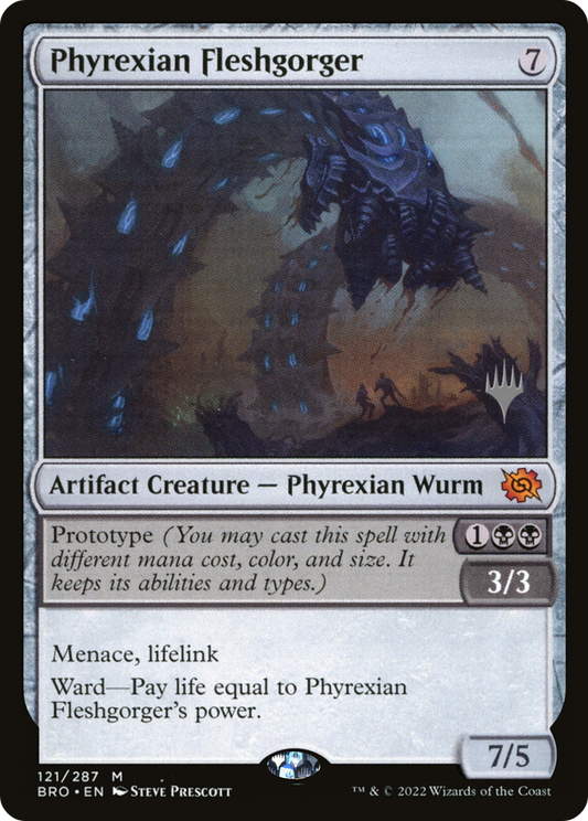 Phyrexian Fleshgorger (PPBRO-121P) (Foil)