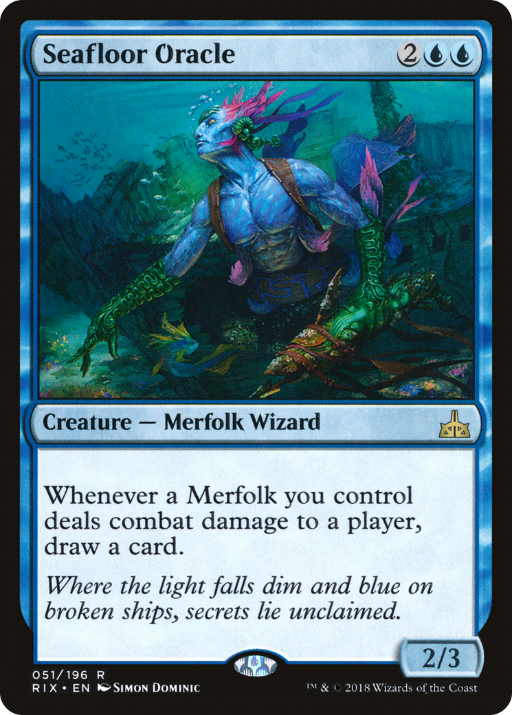 Seafloor Oracle (RIX-051) (Foil)
