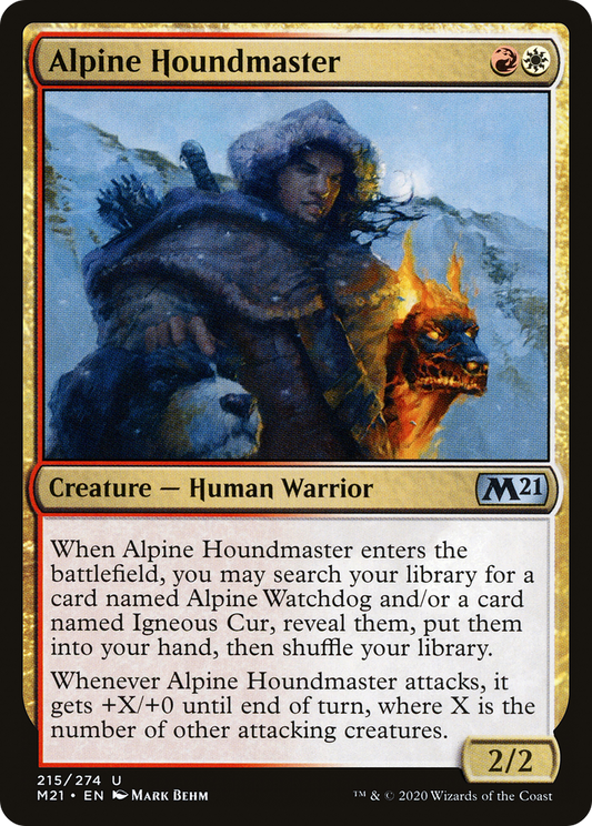 Alpine Houndmaster (M21-215) (Foil)