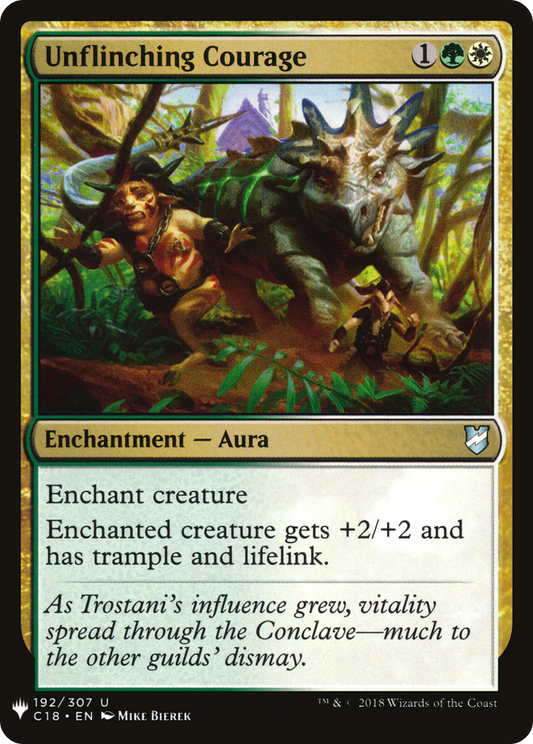 Unflinching Courage (LIST-C18-192)
