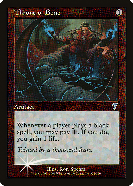 Throne of Bone (7ED-322★) (Foil)