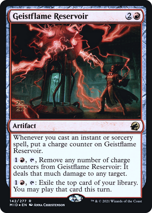Geistflame Reservoir (PRE-142S) (Foil)