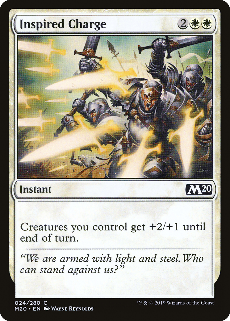 Inspired Charge (M20-024) (Foil)