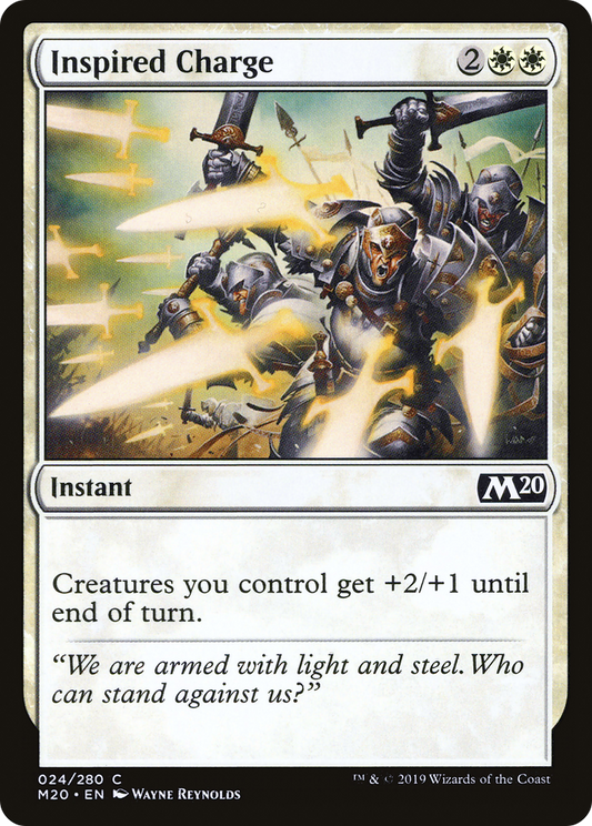 Inspired Charge (M20-024) (Foil)