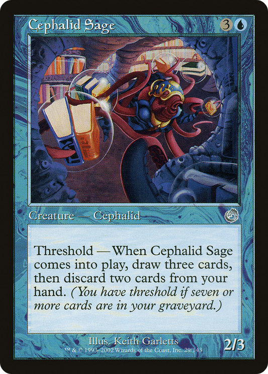 Cephalid Sage (TOR-029) (Foil)