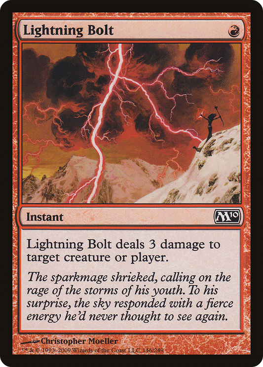 Lightning Bolt (M10-146) (Foil)
