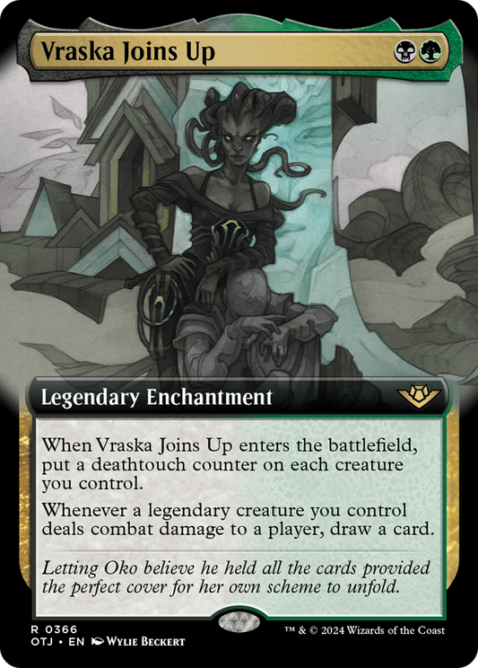 Vraska Joins Up (OTJ-366) (Extended Art) (Foil)